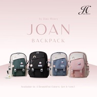 jimshoney Jims Honey Joan Backpack - Tas Ransel Anti Air Multifungsi Muat Laptop / Tas Ransel Sekola
