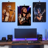 POSTER KAMAR BAND GUNS N ROSES 20X30 / POSTER GUNS N ROSES BAND / BINGKAI FOTO SUSUN / DEKORASI KAMA