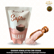 Himalayan Salt 500gr Pink Salt Original Premium SAFIRA HEALTY FOOD/Pink Salt/2 pouch