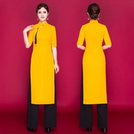 aomanlin | Modified Vietnamese Ao Dai Evening Dress