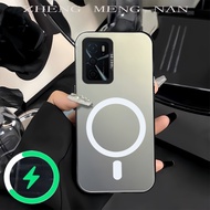 Suitable for OPPO A16 A16K A16E phone case for silver matte large hole solid color BQ protective sof