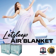 Letsleep Air Blanket (Blanket macam aircond) Sejuk Sentiasa Ice Silk Blanket Cooling Blanket Quilted