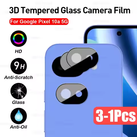 3-1Pcs Curved Camera Lens Protector For Google Pixel 10a Pixel10a 5G Tempered Glass Lens Accessory P