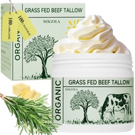 Beef Tallow, Tallow Face Moisturizer, Beef Tallow for Skin, Unscented 100% Organic Beef Tallow Blam 