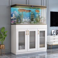 Luf Aquarium Floor-standing Household A Whole Set Fish Tank Ecological Glass Small Medium-Sized Fish