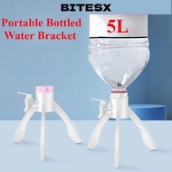 BITESX Water Dispenser, Bracket Outlet Water Water Bottle Faucet, 4L-6.5L Bottled Water Outlet Brack
