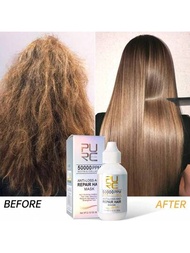 Purc有機植物精華極修護髮膜,對抗脫髮,含膠原蛋白和角蛋白,可直髮,修護乾燥和受損髮絲,令髮絲柔軟順滑