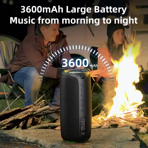 ZEALOT-MP2 Speaker Portable Bluetooth Speaker with Enhanced Bass, Bluetooth 5.3, 15H Playtime, for C