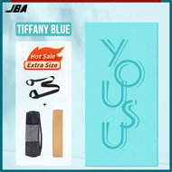 JBA Yoga Mat For Double Thick 15mm Extra Large TPE Anti Slip With Carrier Bag Durable Waterproof Pre