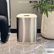 DKW ถังขยะสเตนเลสระบบเซ็นเซอร์ เปิด-ปิดอัตโนมัติไร้เสียง (20L50L) รุ่น LA Dexter