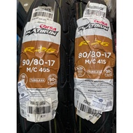 Corsa R26 combo set ( 80/80-17 + 90/80-17 ) 2pcs tyre tyre tubeless