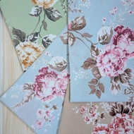 PREMIUM FLOWER MOTIF CRINGKLE FABRIC 1609