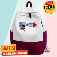 Hajime No Ippo Children's Backpack / Kindergarten Elementary School Children's Backpack for Boys & G