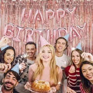 1PC Multi Color Party Background Rain Curtain Laser Rain Curtain Wedding Stage Birthday Party