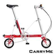 Carry Me SD8吋充氣胎版單速鋁合金折疊車/ 莓果紅