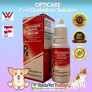 Viddavet Opticare 7 ml solution eye drops for pets Happy Pets eye drops for cats eye drops for dogs