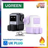 UGREEN Uno 65W GaN Charger 3Ports 2C1A- 65W Fast Charger