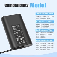 65W LA65NS2-01 Laptop Charger AC Adapter for Dell Latitude 5400 5500 5480 5490 5580 5590 7400 7480 7