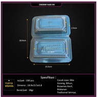 MIKA 4 | Trey model mica plastic, cake mica size 4, yellow rice mica