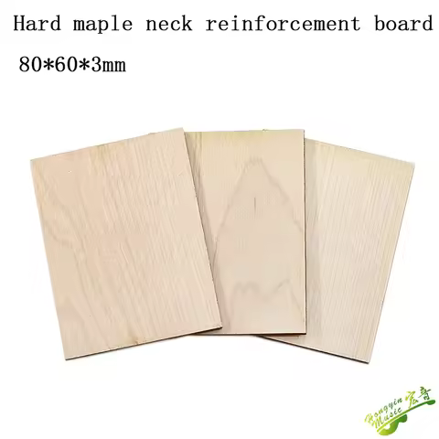 3pcs Guitar Neck Gasket Imported Hard Maple Fender Guitar Neck Adjustment Angle Reset Repair Manufac