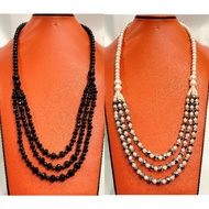 Women's pearl necklace pearl necklace/ hijab necklace/ long pearl necklace/ beautiful pearl necklace