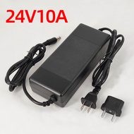 100-240V AC To DC 24V 10A Power Adapter Supply Charger Adapter 5.5mm X 2.5mm Plug US EU AU Plug 24V/