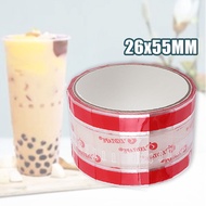 460PCS Sealing Sticker Tape Softness Sealing Sticker Tape Food Seal Label Sticker Sticker takeaway