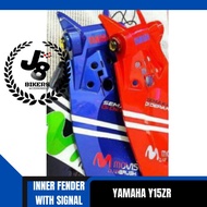 YAMAHA Y15ZR INNER FENDER WITH SIGNAL LED LIGHT