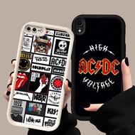 BR-1 AC DC Soft Silicone Casing for iPhone XR X XS 6 7 8 Max Plus