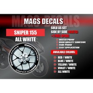 ✎Mags Decals Sticker for Yamaha Sniper 155