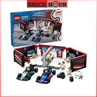 LEGO CITY 60444 F1 Garage & Mercedes-AMG & Alpine Cars