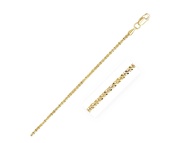 Nathalias NY สร้อยคอทองคำแท้ 14K ลายสปาร์คเคิล ขนาดบาง 1.1 มม. (Pre order 10-12 days)