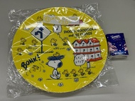 Snoopy  史努比  Woodstock and his friends wood stock bonk 大碟子 大膠碟 big plastic plate sanrio peanuts 花生漫畫