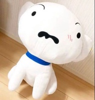 [現貨 Toreba 日本直送] ☘️🐷蠟筆小新🐷☘️🌸☁️小白BB☁️攬攬絨毛公仔🌸☀️クレヨンしんちゃんシロメガＢＩＧ☀️～MEGA BIG SIZE 約45cm～(全新有牌有包裝袋)