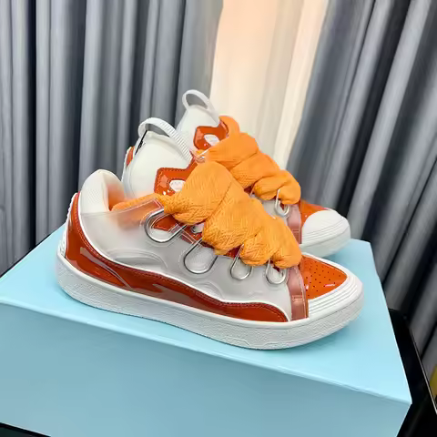 Fashionable bread shoe thick soled lace up dad shoe German training shoes casual sports shoes