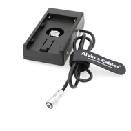 Alvin's Cables Power Cable for BMPCC Blackmagic Cinema Camera 4K BMPCC Power Supply Mount Plate Adap