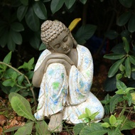 Zen Garden Buddha Statue Decoration Gardening Landscape Landscaping Decoration Character Sculpture D