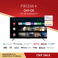 P/RISM+ Q43 Quantum Edition | 4K Android TV | 43 inch | Quantum