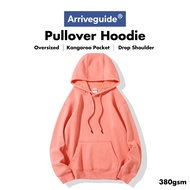Arrive Guide Unisex Micro-Elastic Comfort Jacket Hoodie - Papaya Orange