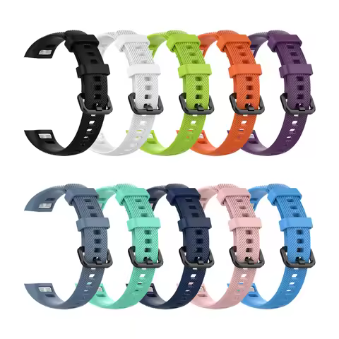 Original Style Silicone Watchband For Huawei Band 3 / Band 3 Pro TER-B09 Wristband Soft Strap Bracel