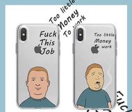Bobby hill 透明iPhone Case