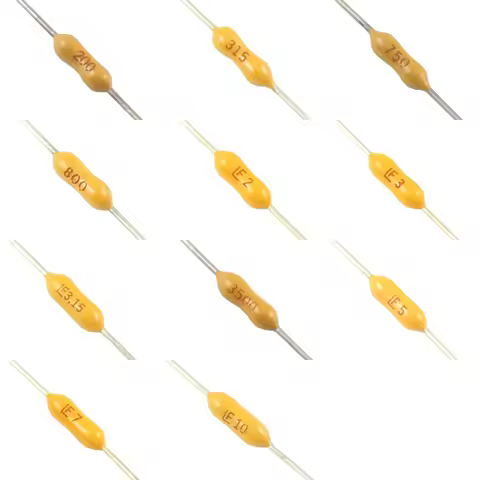 10pcs LF Very Fast Acting FF PICO 491 Axial Fuse 0.2A 200mA 0.315A 315mA 0.75A 750mA 0.8A 800mA 2A 3