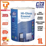 1L KCC PAINT METAL/WOOD KOREA CAT KOREA BESI/KAYU HI-GLOSS Interior and Exterior Dalam dan Luar Page