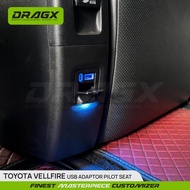 🔥READY STOCK 🔥TOYOTA ALPHARD/VELLFIRE USB + ADAPTOR PILOT SEAT