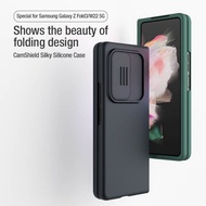 ORIGINAL NILLKIN Camshield Silky Silicon Samsung Galaxy Fold 3 Fold3 Fold 4 Fold4 Phone Case Cover C
