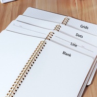 Ready Stock A5 Dot Grid Journal Line Journal Notebook Medium A5 Hardcover