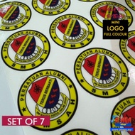 ALUMNI SMSAH MINI LOGO STICKER