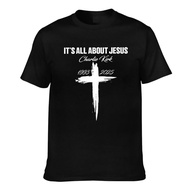 New Fashion Charlie Kirk Rip Christian Summer Style Men'T-Shirt