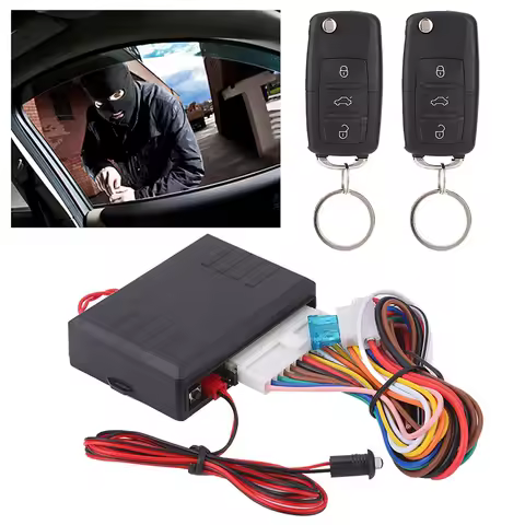 Car Door Lock Locking Keyless Entry System Remote Central Control Kit Keyless Entry System Keyless E