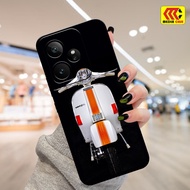 Case hp REALME GT 7 5G Latest GT 7T 5G/ 2025 - Vespa Case Motif - Casing - Softcase REALME GT 7T 5G 